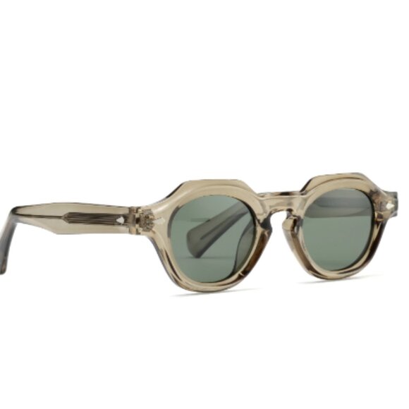 Ryan Simkhai Polarized Sunglasses- LAMAR Olive Green - Picture 4 of 8